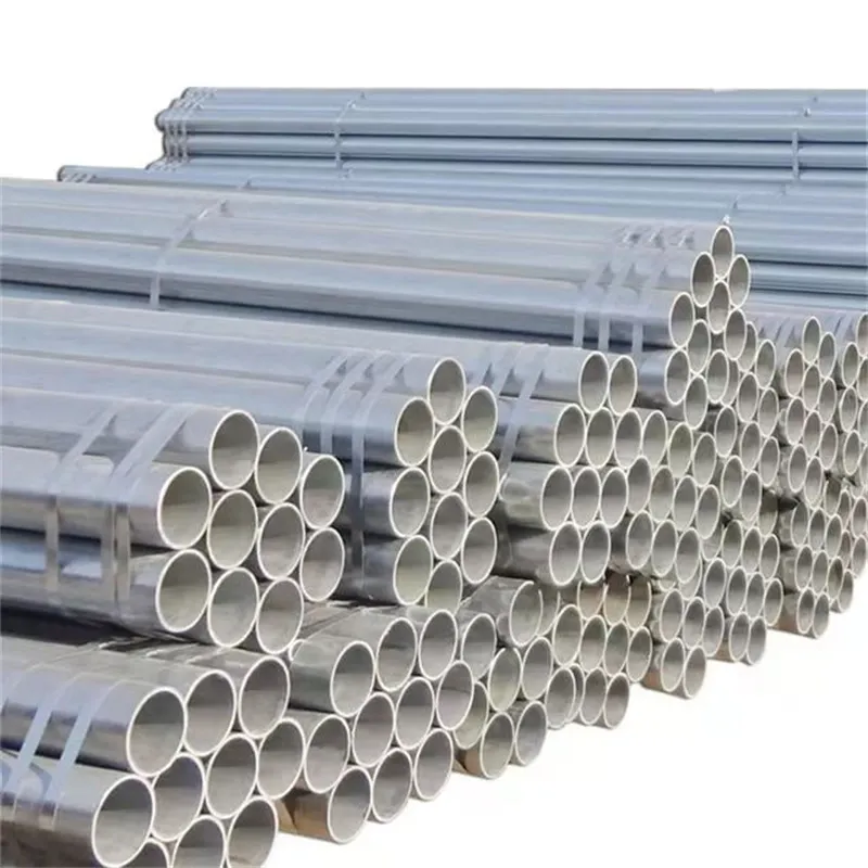 Q235B Hot-dip galvanized steel pipe 4 points gi pipe pre galvanized round steel tube